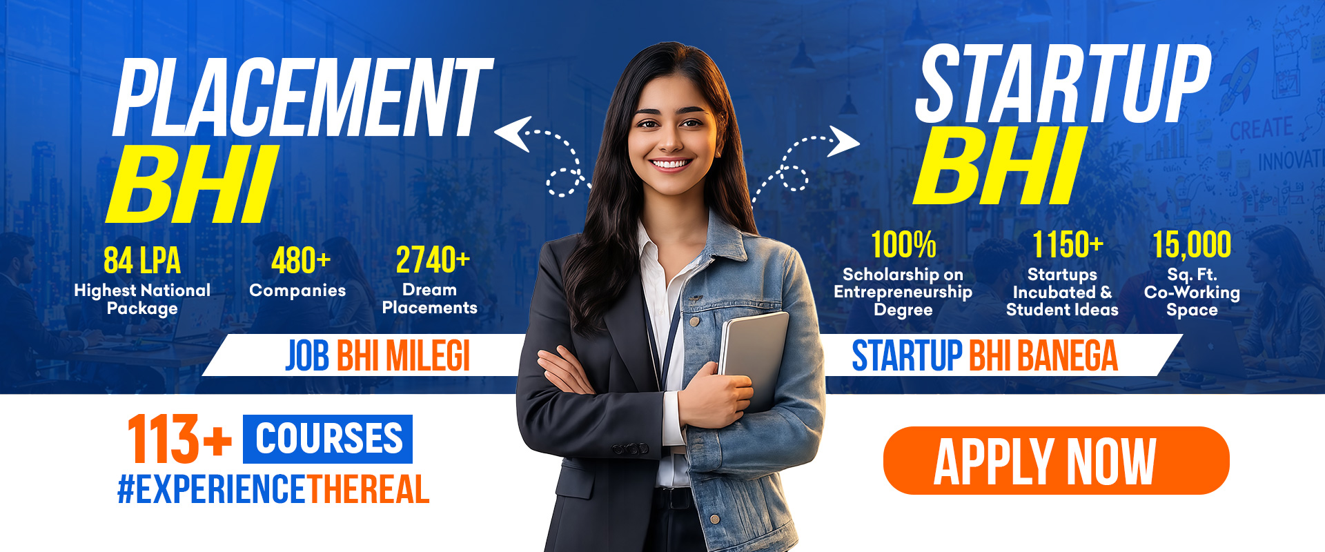 Placement banner
